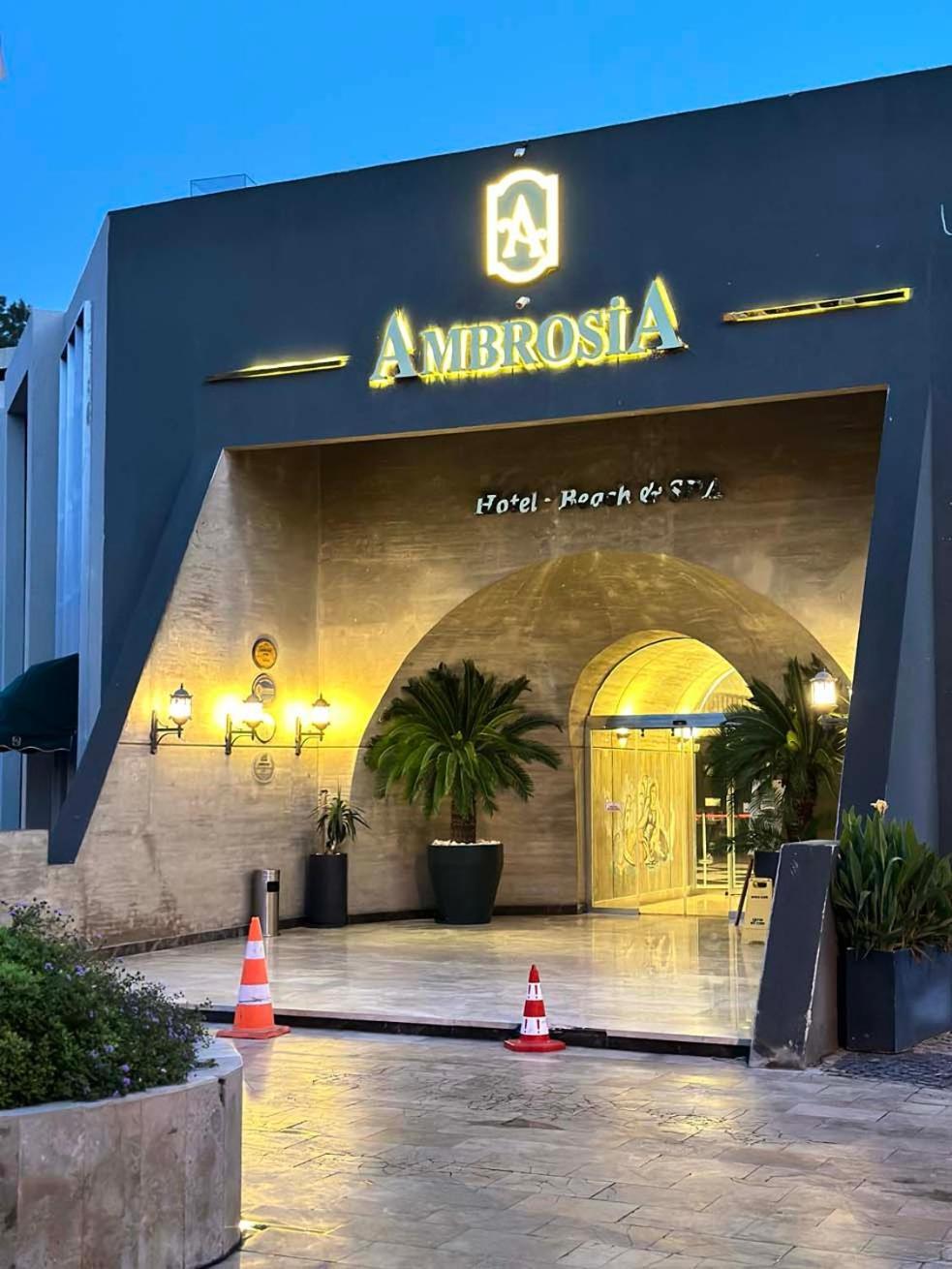 Ambrosia Hotel Beach & Spa Bitez Exterior foto